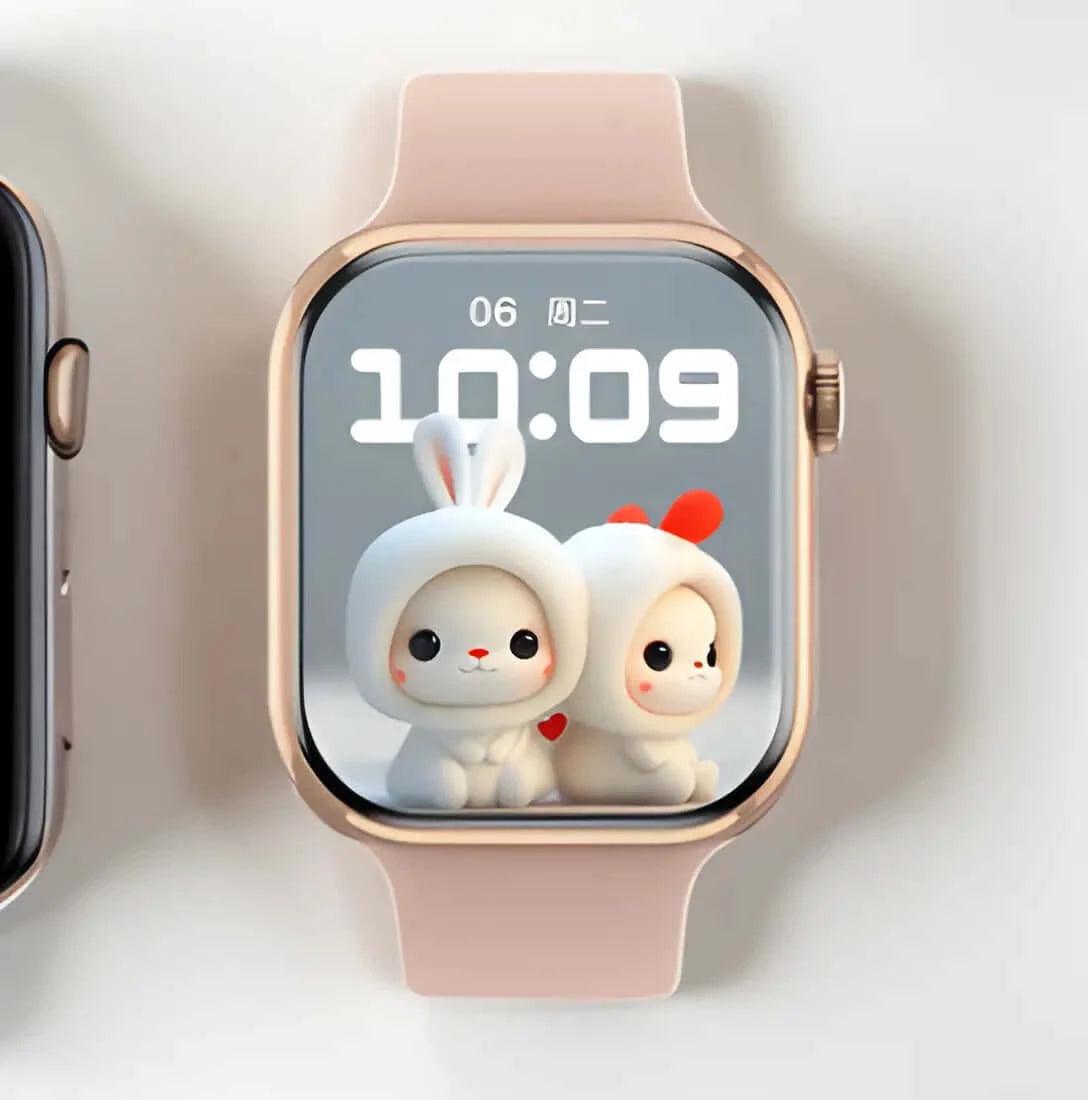 pink version of smartwatch 9 pro