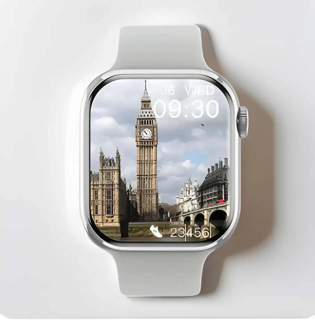 white version of smartwatch 9 pro